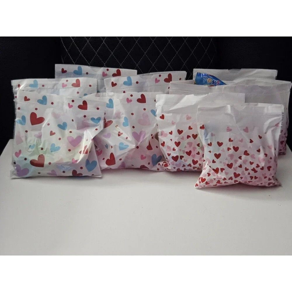Valentine's Day Exchange 10 Squeeze Toys With Valentines Tag Sensory Fidget Toys